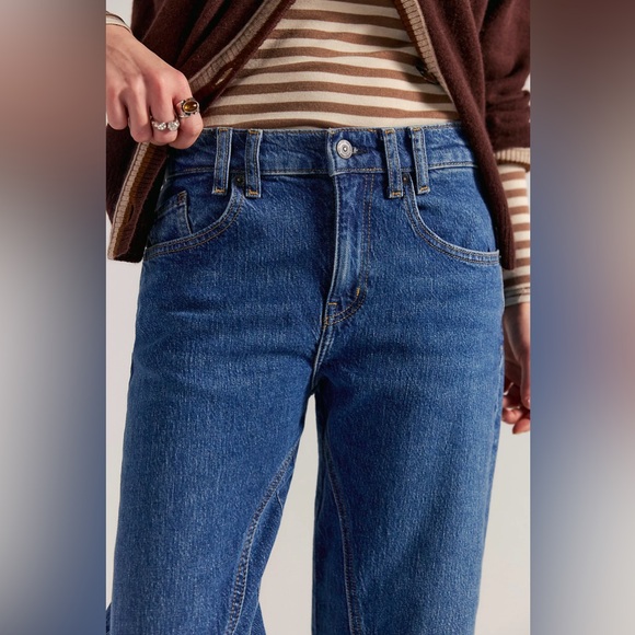 NWOT WE THE FREE RISK TAKER MID-RISE JEANS IN BE BOLD - Picture 5 of 10